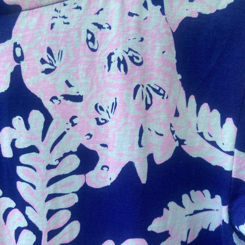 MOVING SALE: LILLY PULITZER Tosha Cotton Jersey Shift Dress Size XS - Picture 8 of 9